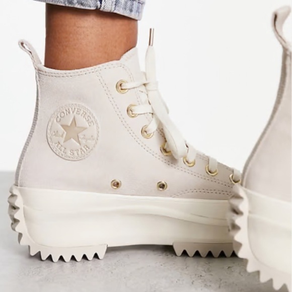 🔥 CONVERSE Run Star Hike Platform Earthy Neutrals SIZE 10 - Picture 7 of 14